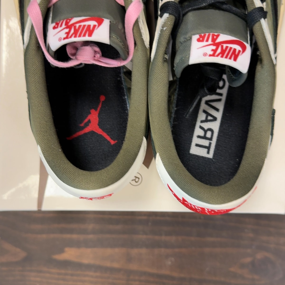 Jordan 1 Retro Low OG SP Travis Scott Medium Olive - Image 6
