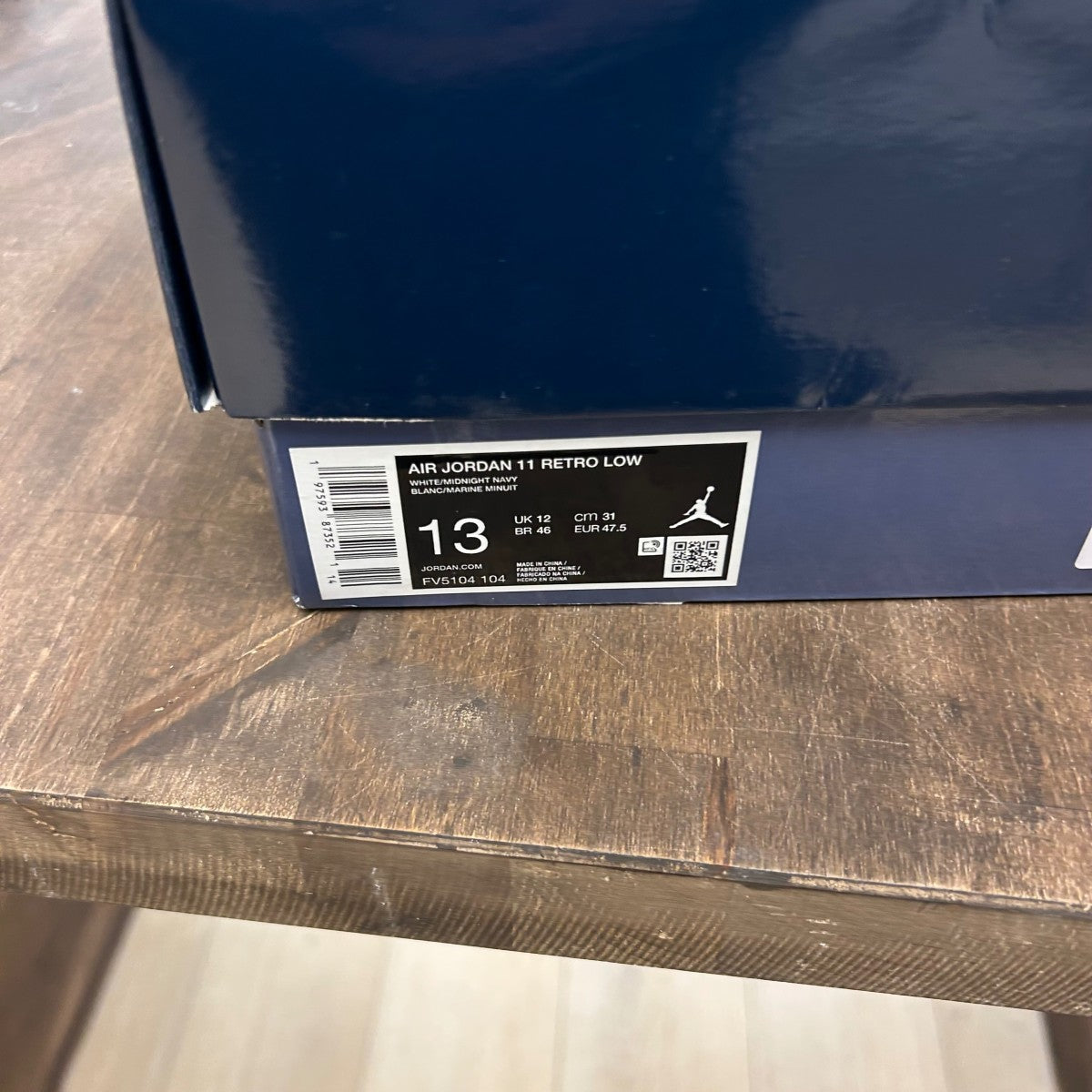 Jordan 11 Retro Low Diffused Blue - Image 6