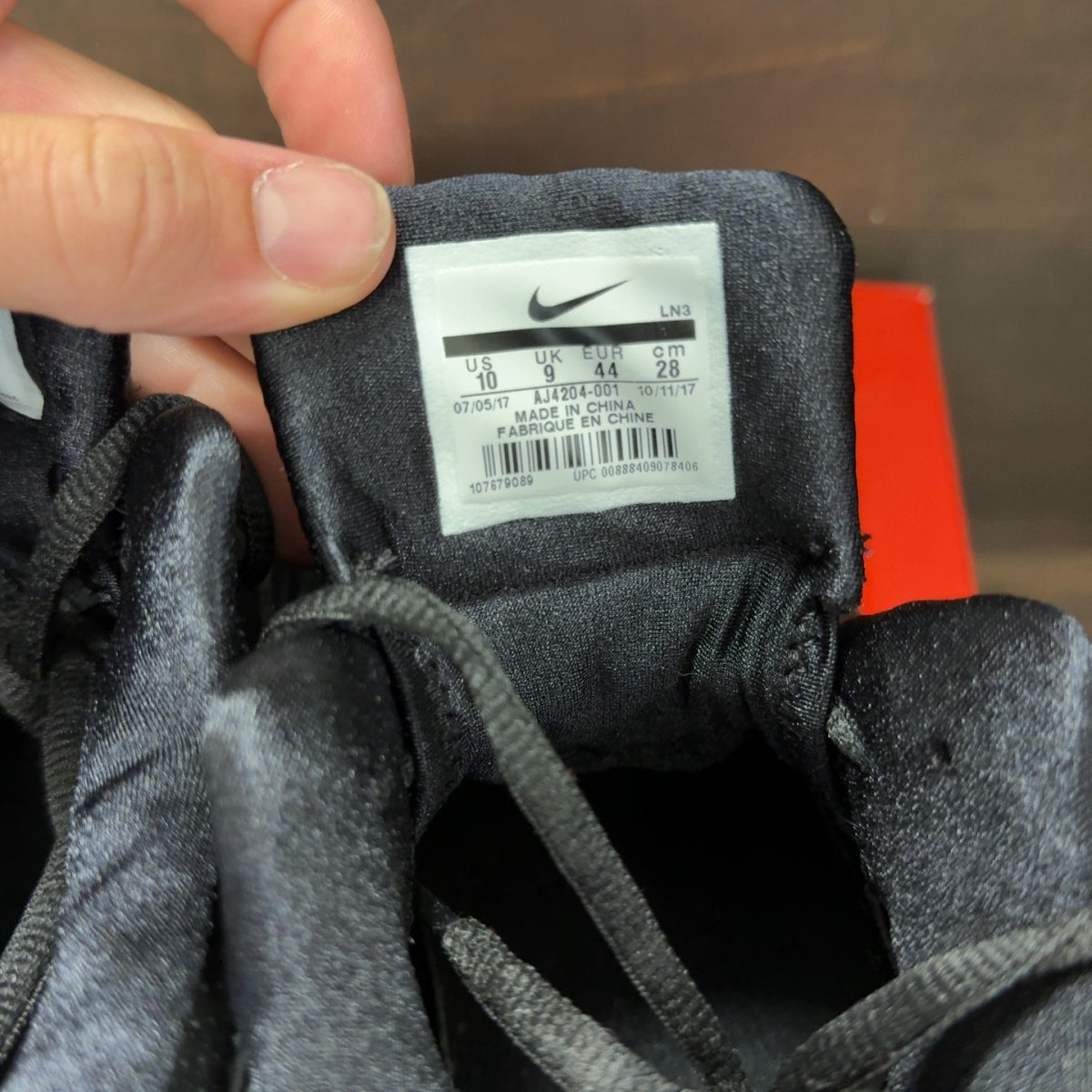 Nike Air Zoom Generation Black White Retro - Image 7