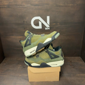 Jordan 4 Retro SE Craft Medium Olive Size 9 (Pre-Owned) - Image 1