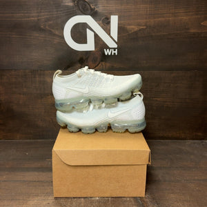 Nike Air VaporMax 2 White Pure Platinum (Women's) Size 7W (Pre-Owned) - Image 1