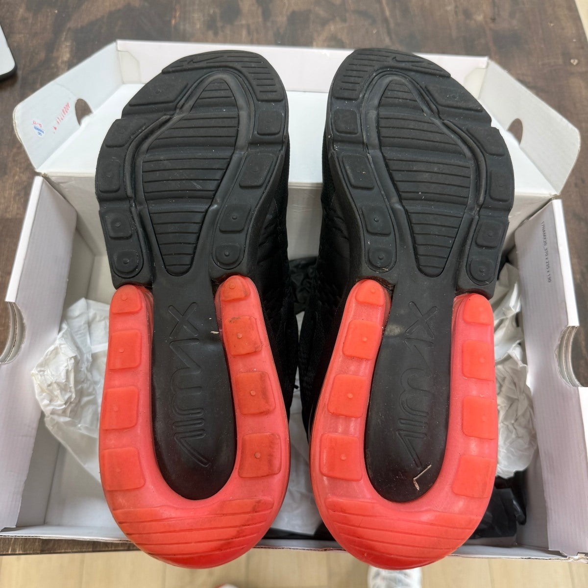 Nike Air Max 270 Black Hot Punch - Image 6