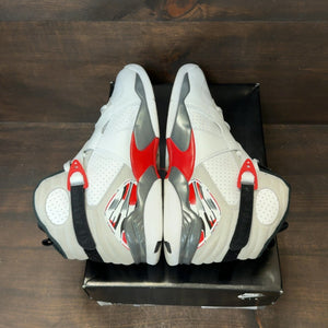 Jordan 8 Retro White True Red (2025) - Image 5
