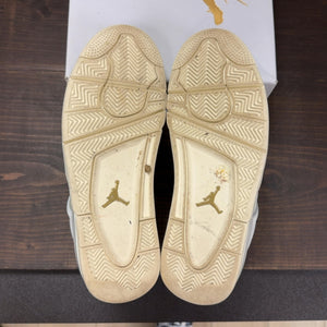 Jordan 4 Retro Metallic Gold (Women's) - Image 8