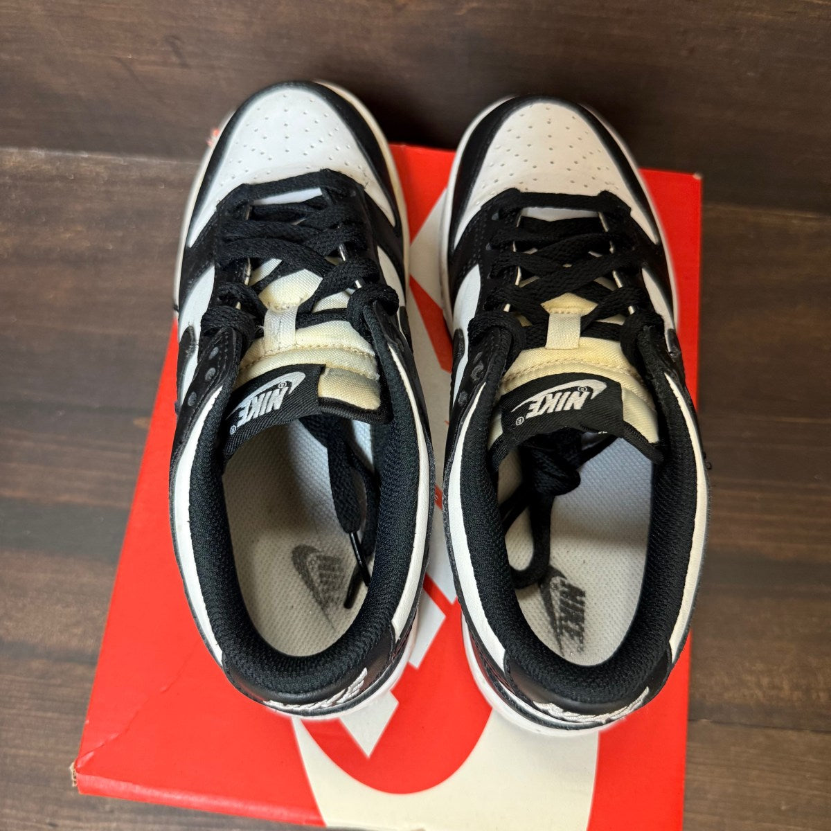 Nike Dunk Low Retro White Black Panda (GS) - Image 3