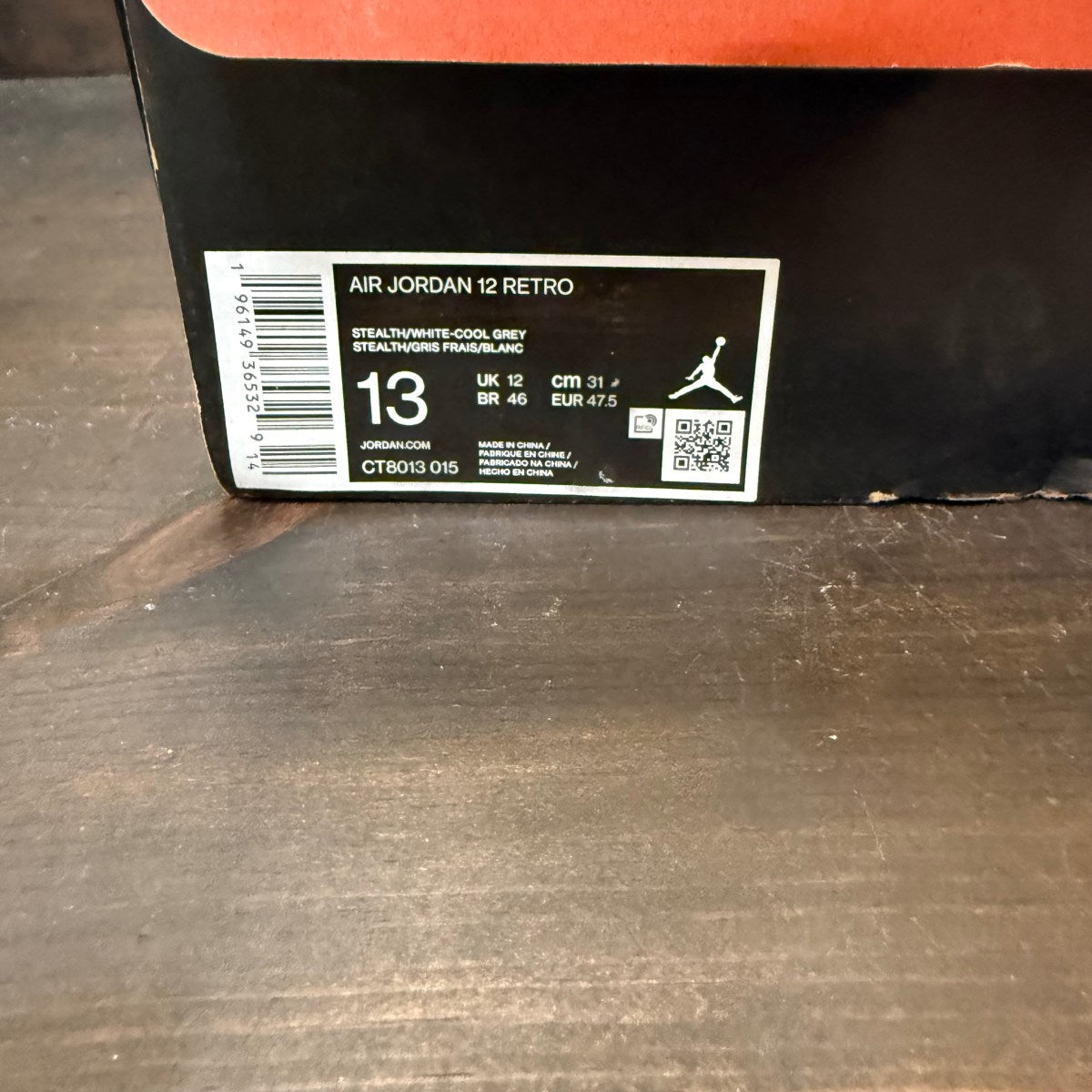 Jordan 12 Retro Stealth - Image 7