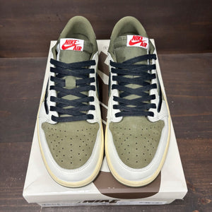 Jordan 1 Retro Low OG SP Travis Scott Medium Olive Size 10.5 (Pre-Owned) - side