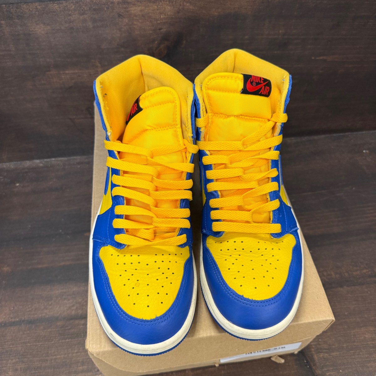 Jordan 1 Retro High OG Reverse Laney (Women's) Size 9W (Pre-Owned) - Image 2