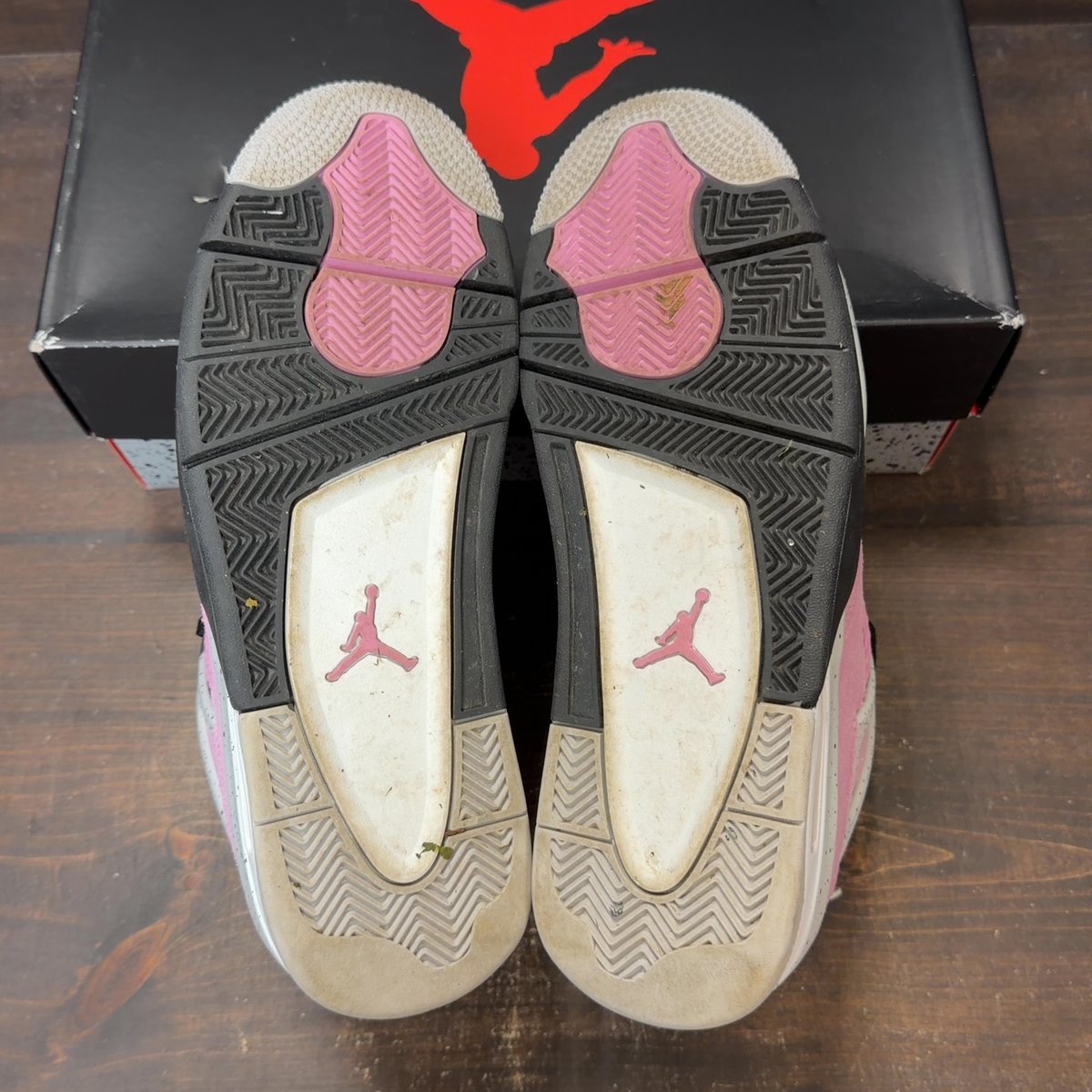 Jordan 4 Retro Orchid (Women's) Size 12W (Pre-Owned) - aux