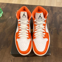 Jordan 1 Mid Metallic Orange - Image 2
