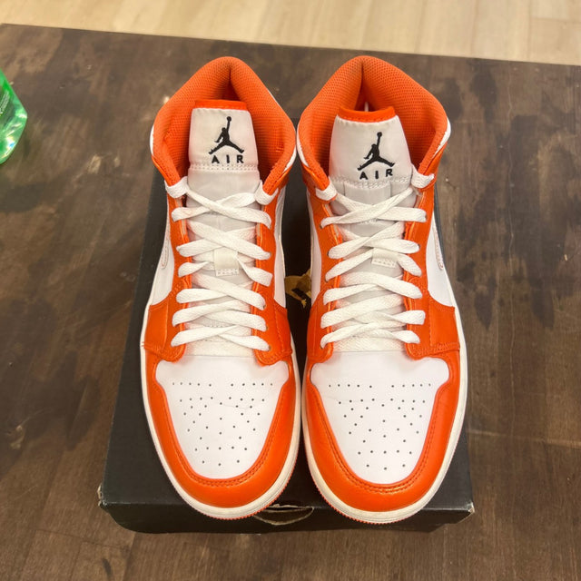 Jordan 1 Mid Metallic Orange - Image 2