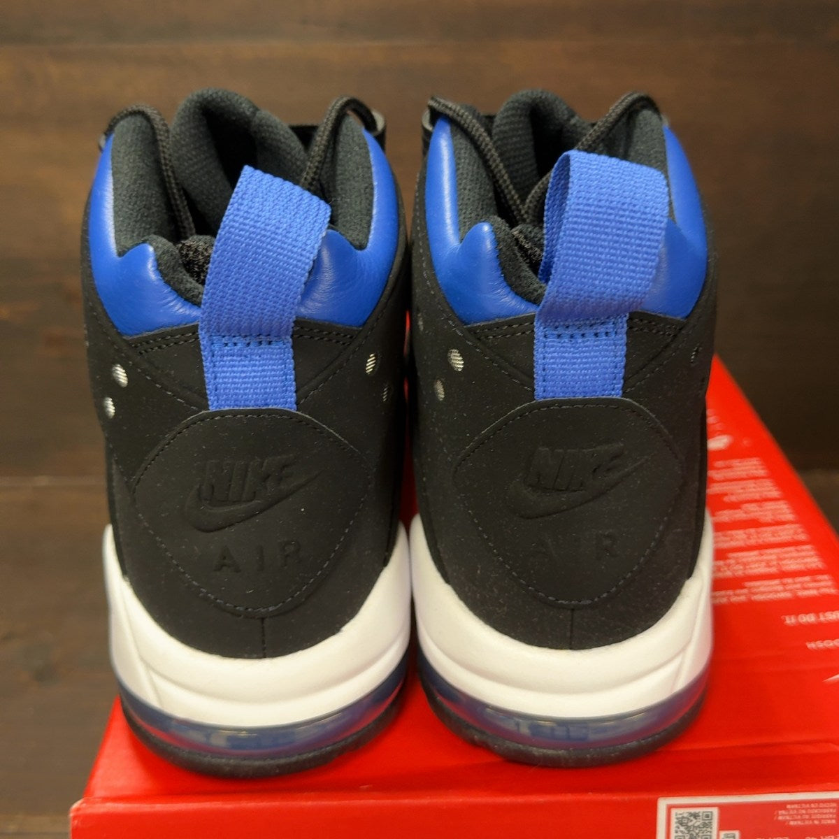 Nike Air Max 2 CB '94 Black Varsity Royal Size 8.5 - aux