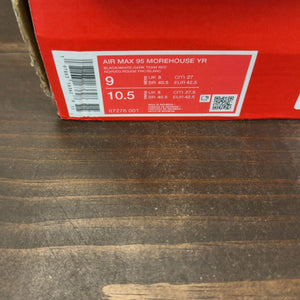 Nike Air Max 95 Yardrunners Morehouse Size 9 - aux