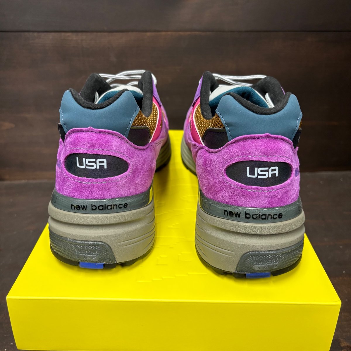New Balance 992 MiUSA Action Bronson Digitalis Purpurea Size 10.5 (Pre-Owned) - sole