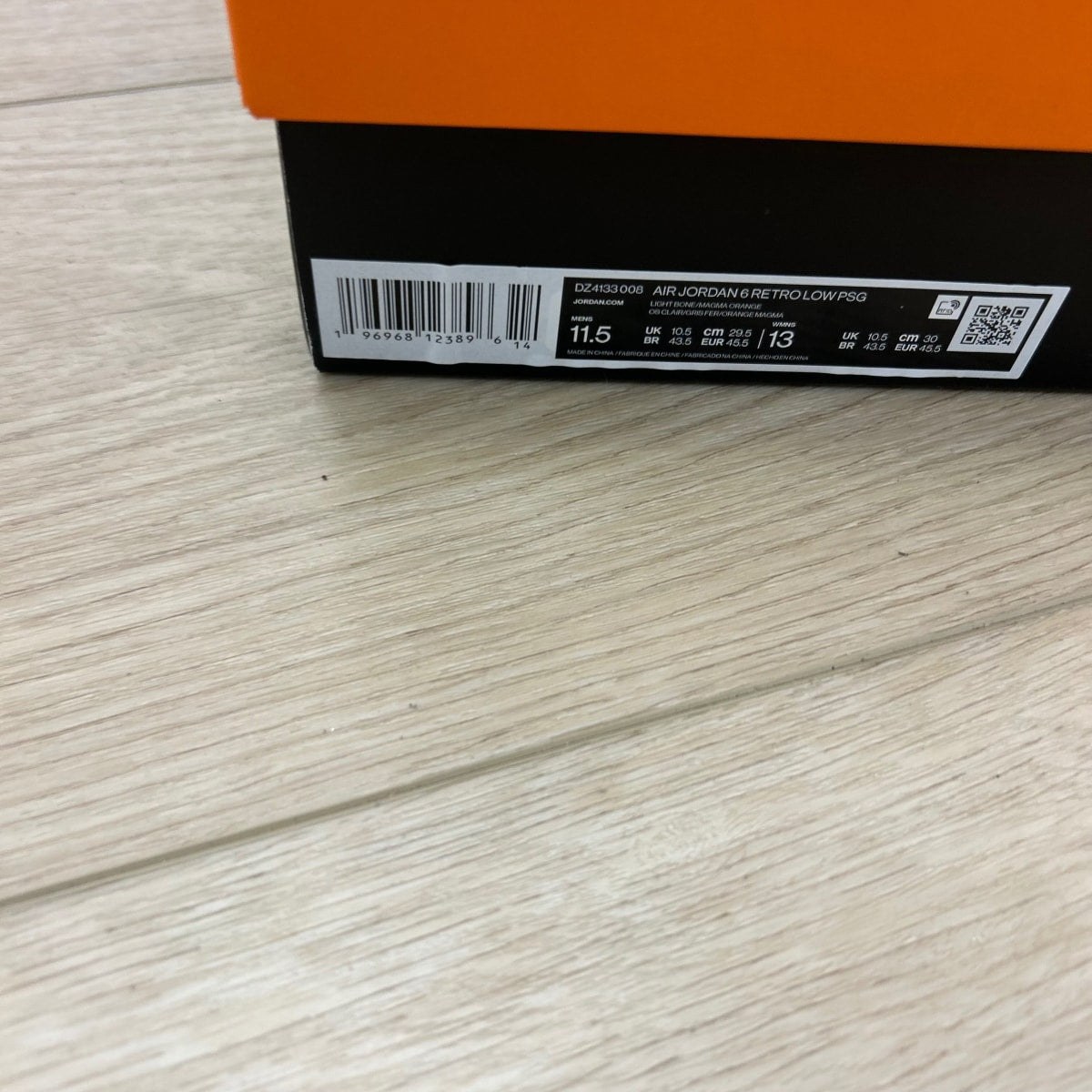 Jordan 6 Retro Low PSG (2023) - Image 6