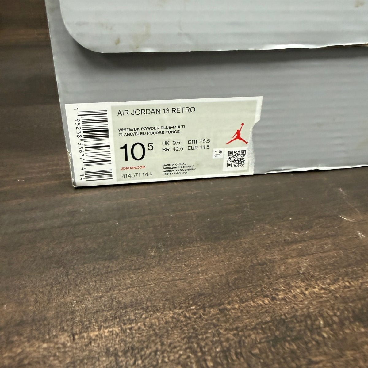 Jordan 13 Retro Obsidian Powder Blue White - Image 7