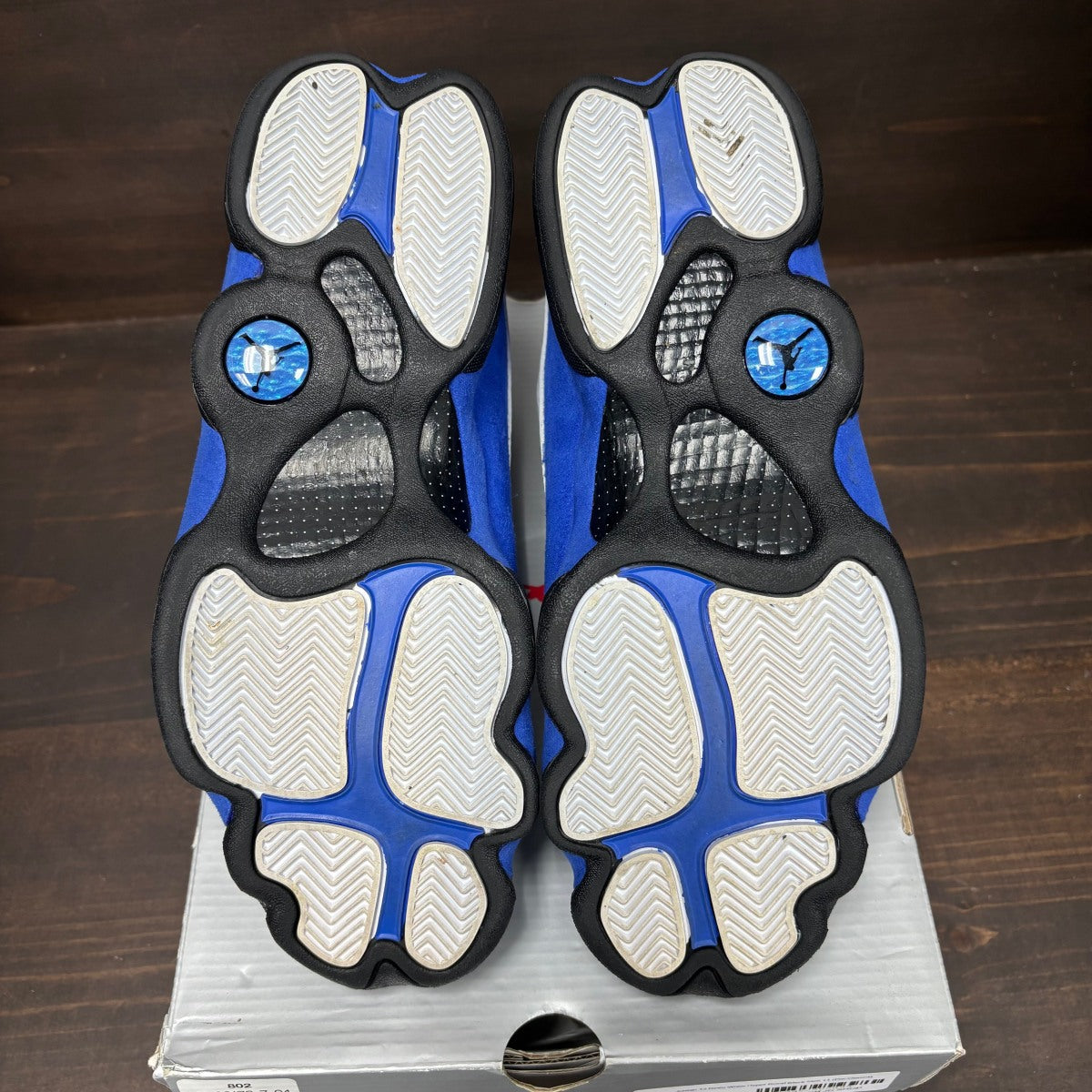 Jordan 13 Retro White Hyper Royal Black - Image 7