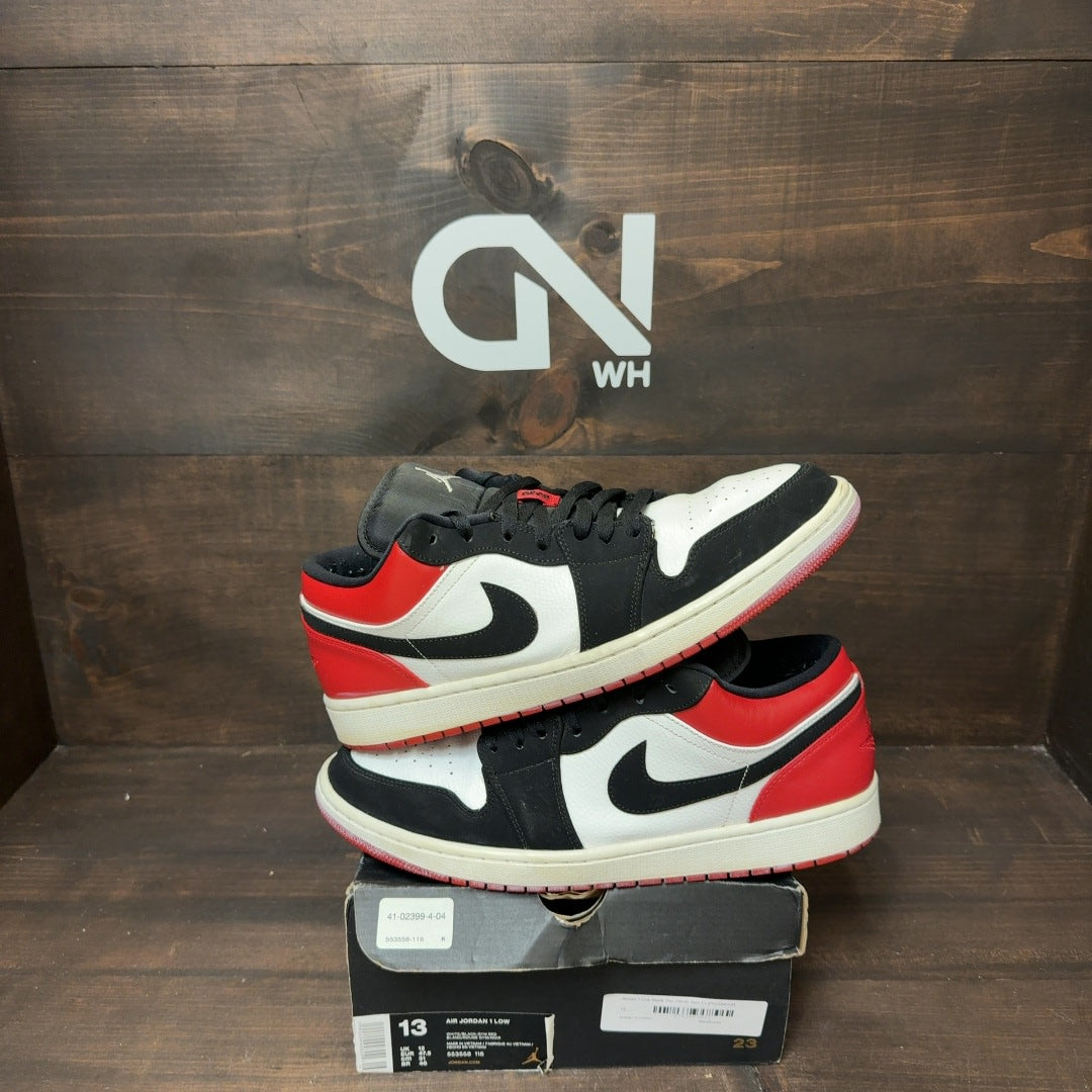 Jordan 1 Low Black Toe (2019) - Image 1