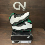 Jordan 10 Retro Seattle Size 8.5 (Pre-Owned) - front
