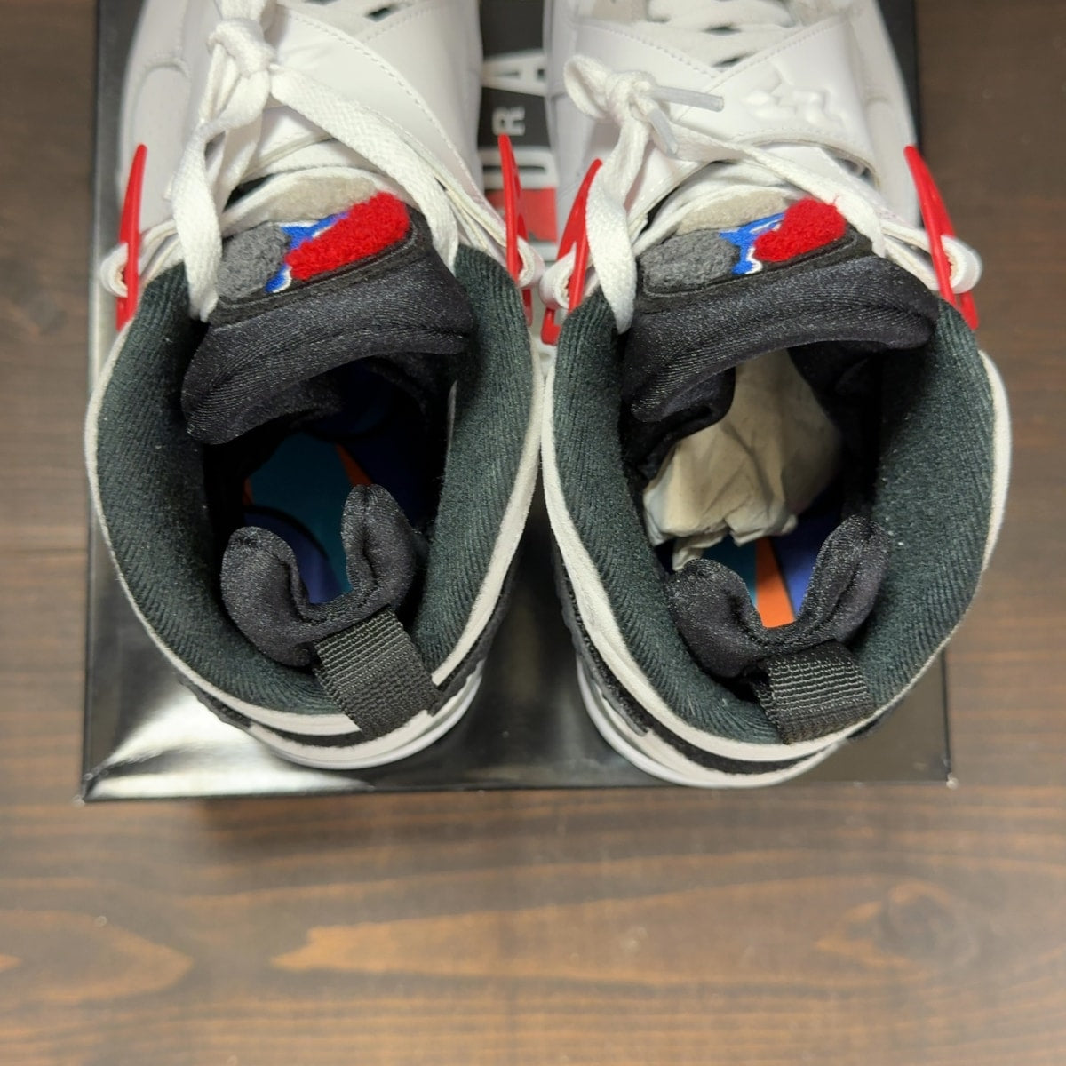 Jordan 8 Retro White True Red (2025) - Image 6