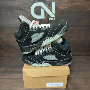 Jordan 5 Retro OG Black Metallic Reimagined (GS) Size 6.5Y (Pre-Owned) - Image 1