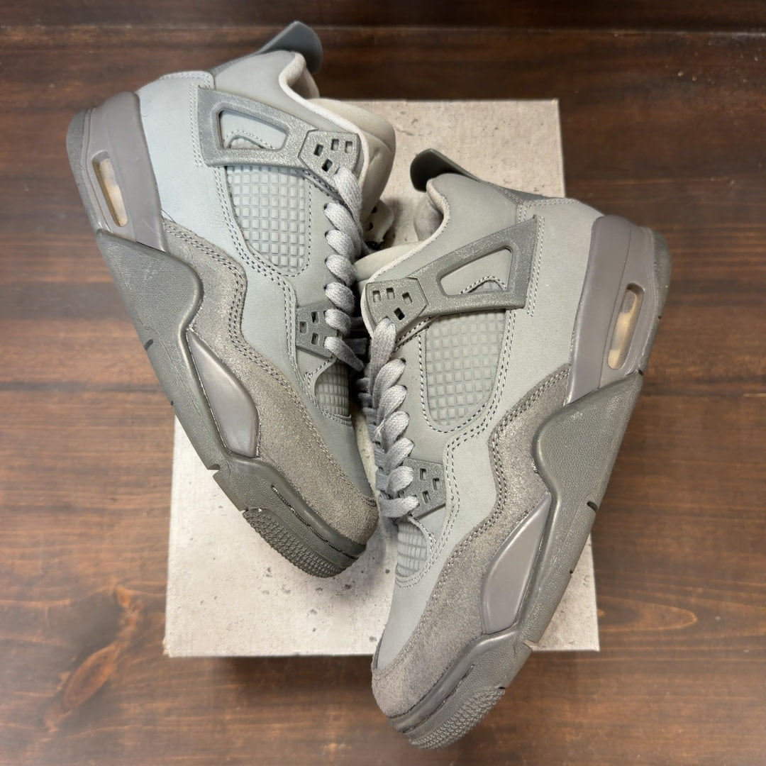 Jordan 4 Retro SE Paris Olympics Wet Cement (GS) - Image 2