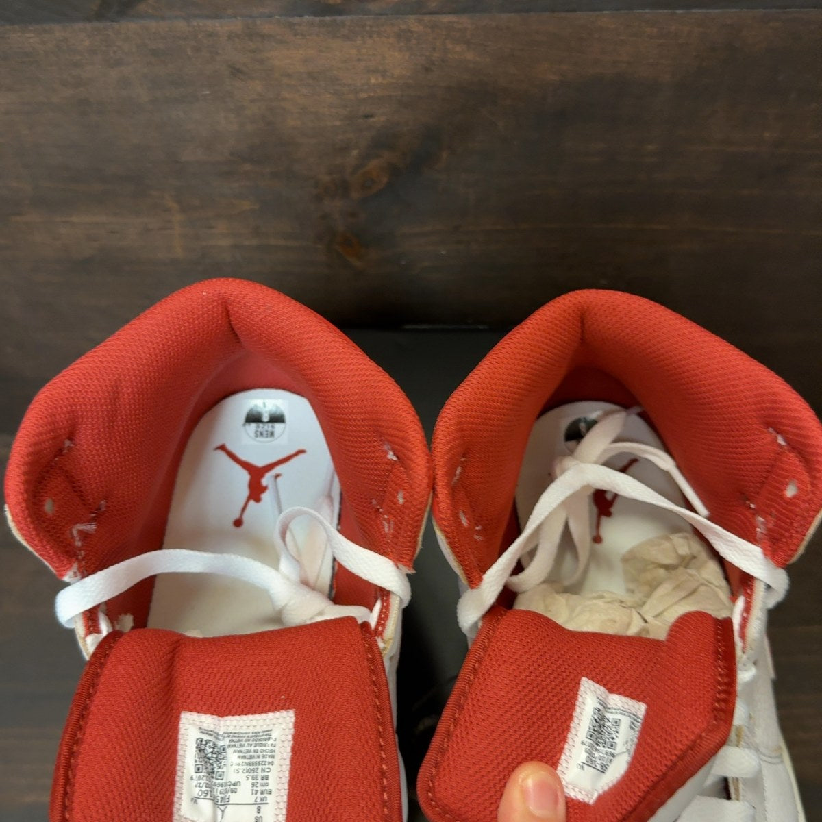 Jordan 1 Mid SE Dune Red Size 8 (Pre-Owned)