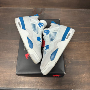 Jordan 4 Retro Military Blue (2024) (GS) - Image 2