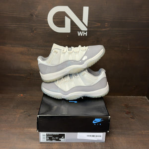 Jordan 11 Retro Low Cement Grey Size 8 (Pre-Owned) - front