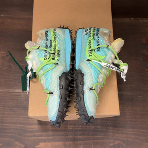 Nike Waffle Racer Off-White Vivid Sky (Women's) Size 6W (Pre-Owned) - Image 4