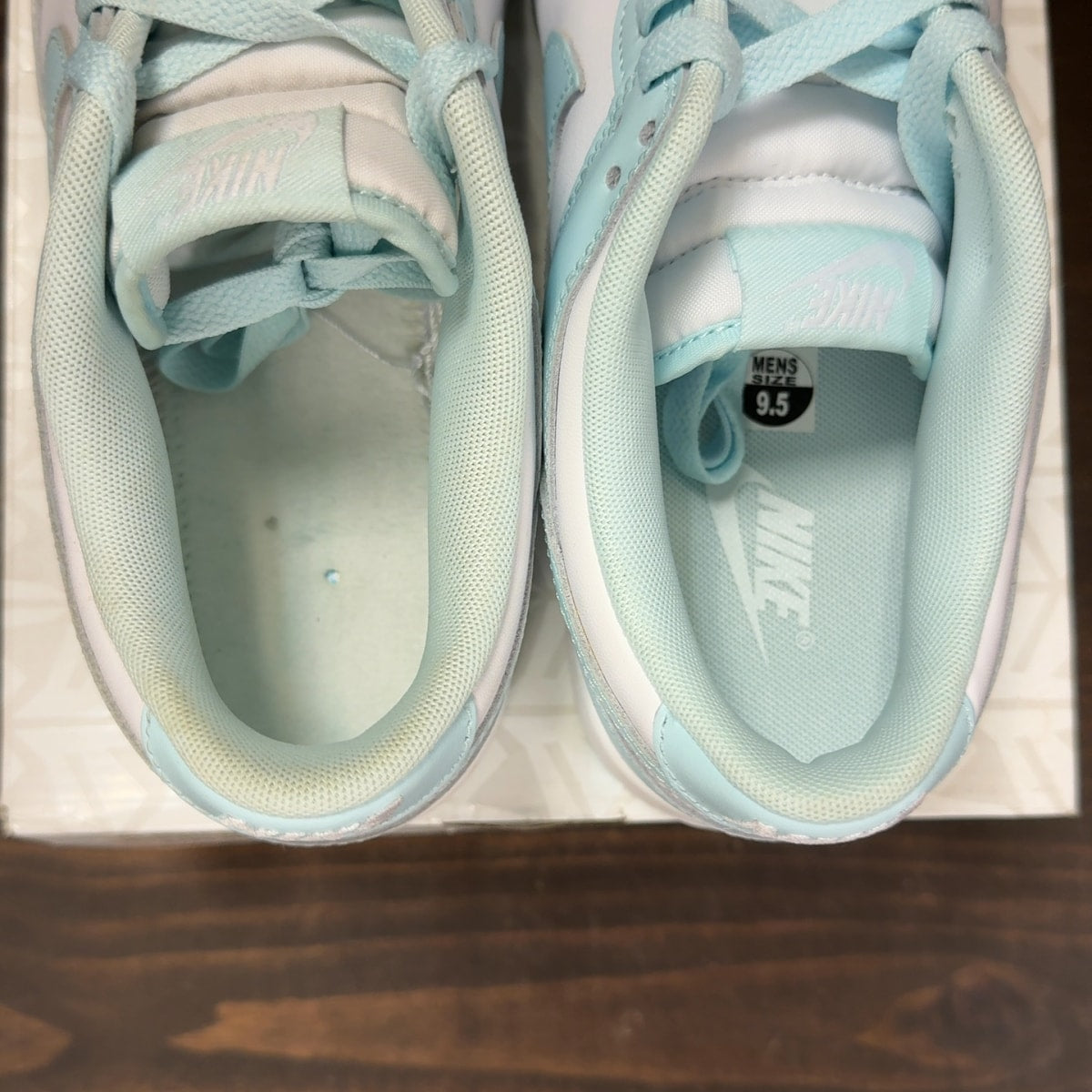 Nike Dunk Low Glacier Blue Size 9.5 (Pre-Owned) - Image 6