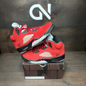 Jordan 5 Retro Raging Bull Red (2021) Size 9 (Pre-Owned)