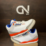 Jordan 3 Retro Knicks Size 7.5 (Pre-Owned) - Image 1