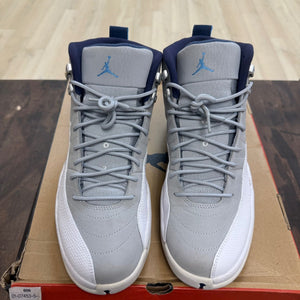 Jordan 12 Retro Grey University Blue - Image 2