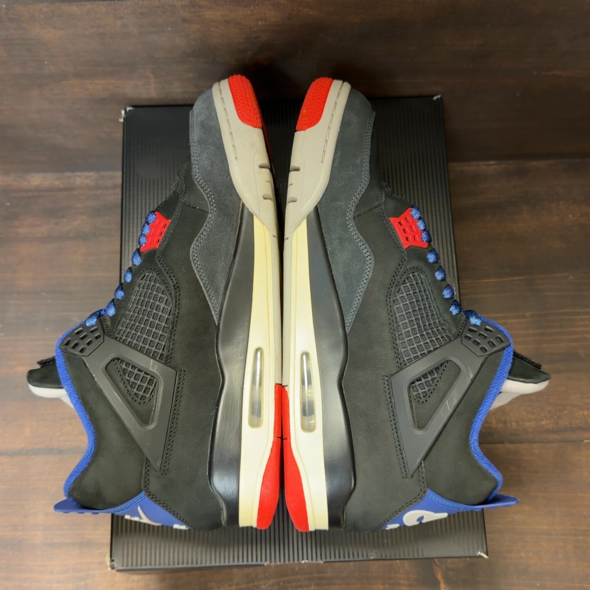Jordan 4 Retro Rare Air (Gold Lettering) Size 12 (Pre-Owned) - Image 5