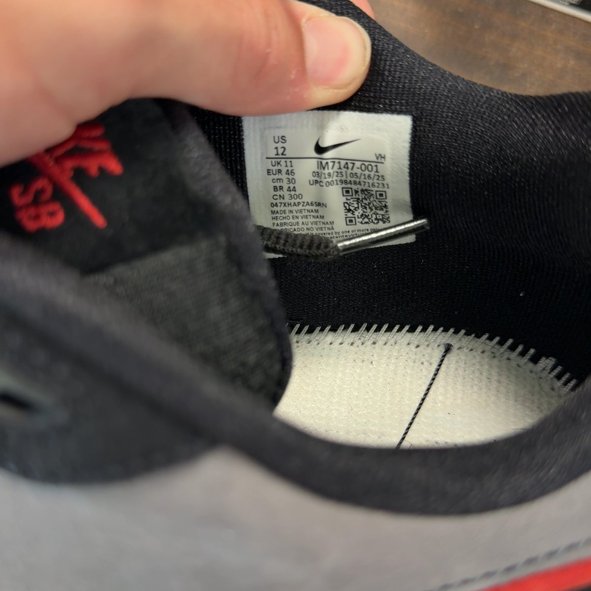 Nike SB Zoom Air Paul Rodriguez 1 OG Bred Size 12 (Pre-Owned) - aux