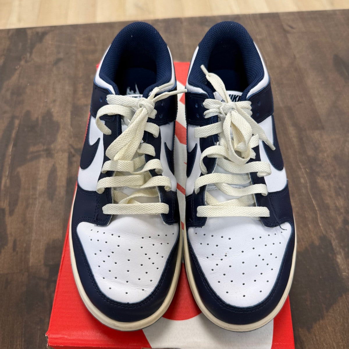 Nike Dunk Low Vintage Navy (Women's) - Image 2