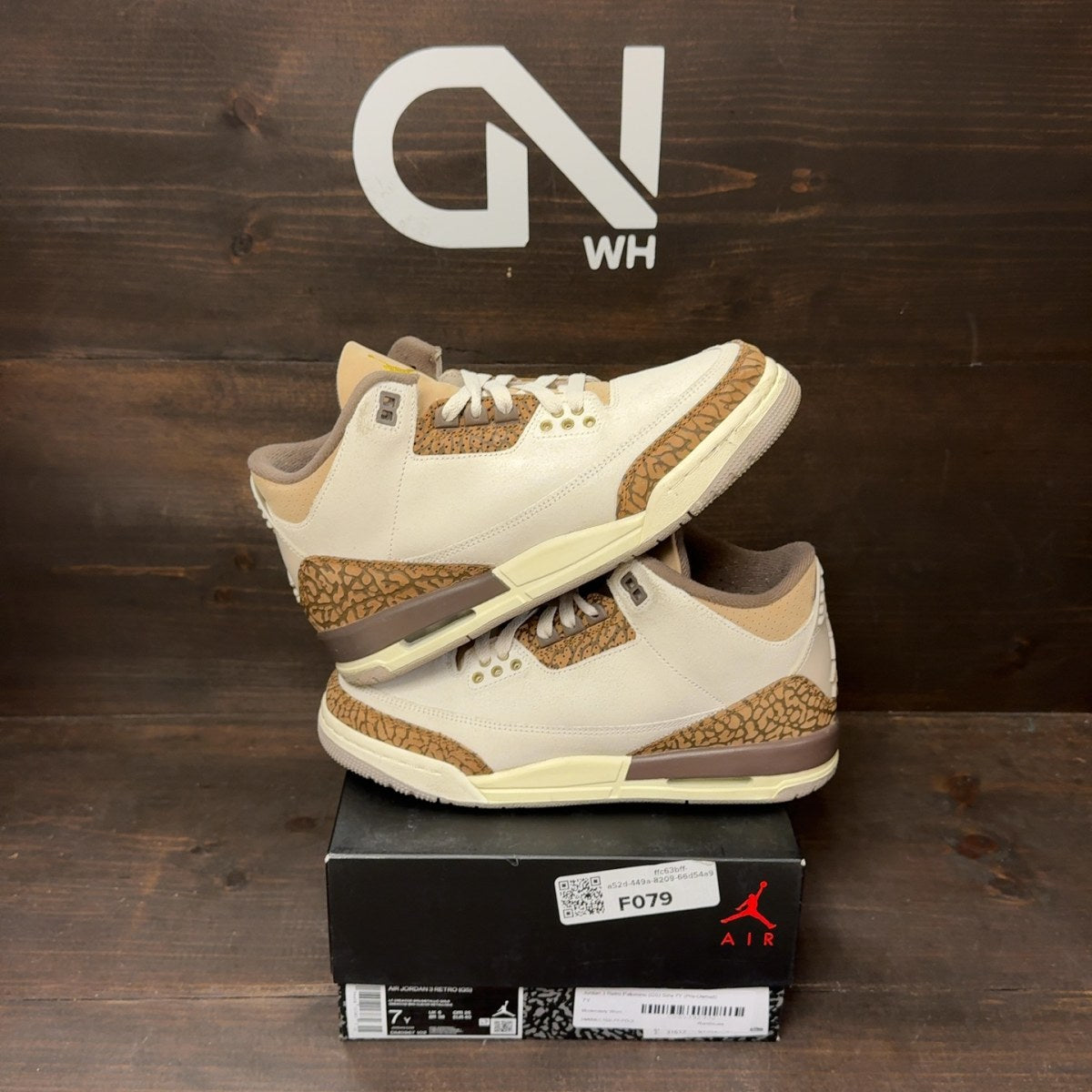Jordan 3 Retro Palomino (GS) - Image 1
