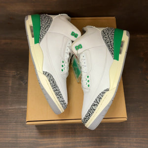 Jordan 3 Retro Lucky Green (Women's) Size 11W (Pre-Owned) - Image 2
