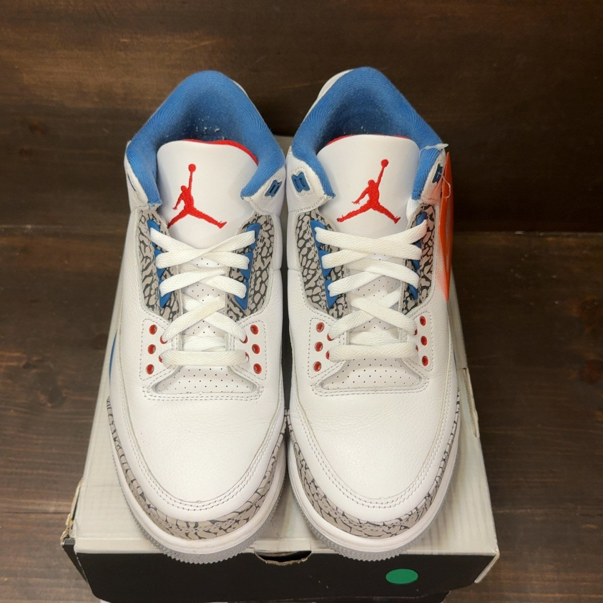 Jordan 3 Retro True Blue (2026) Size 9 (Pre-Owned) - tag