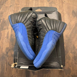 Jordan 12 Retro Black Game Royal (GS) - Image 1