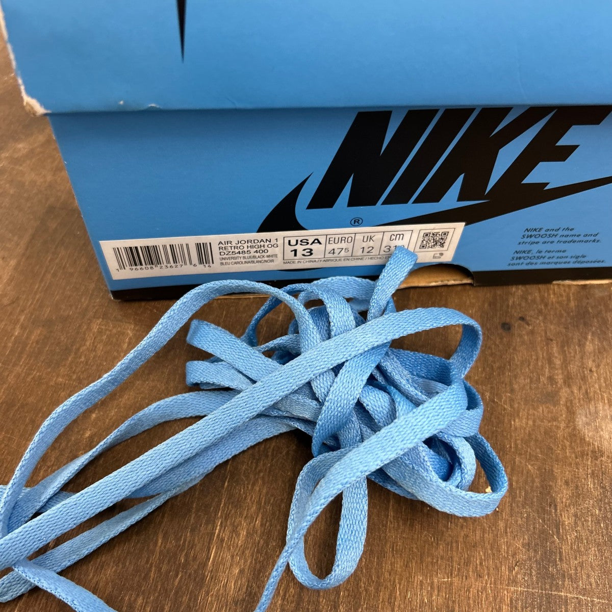 Jordan 1 Retro High OG UNC Toe - Image 6