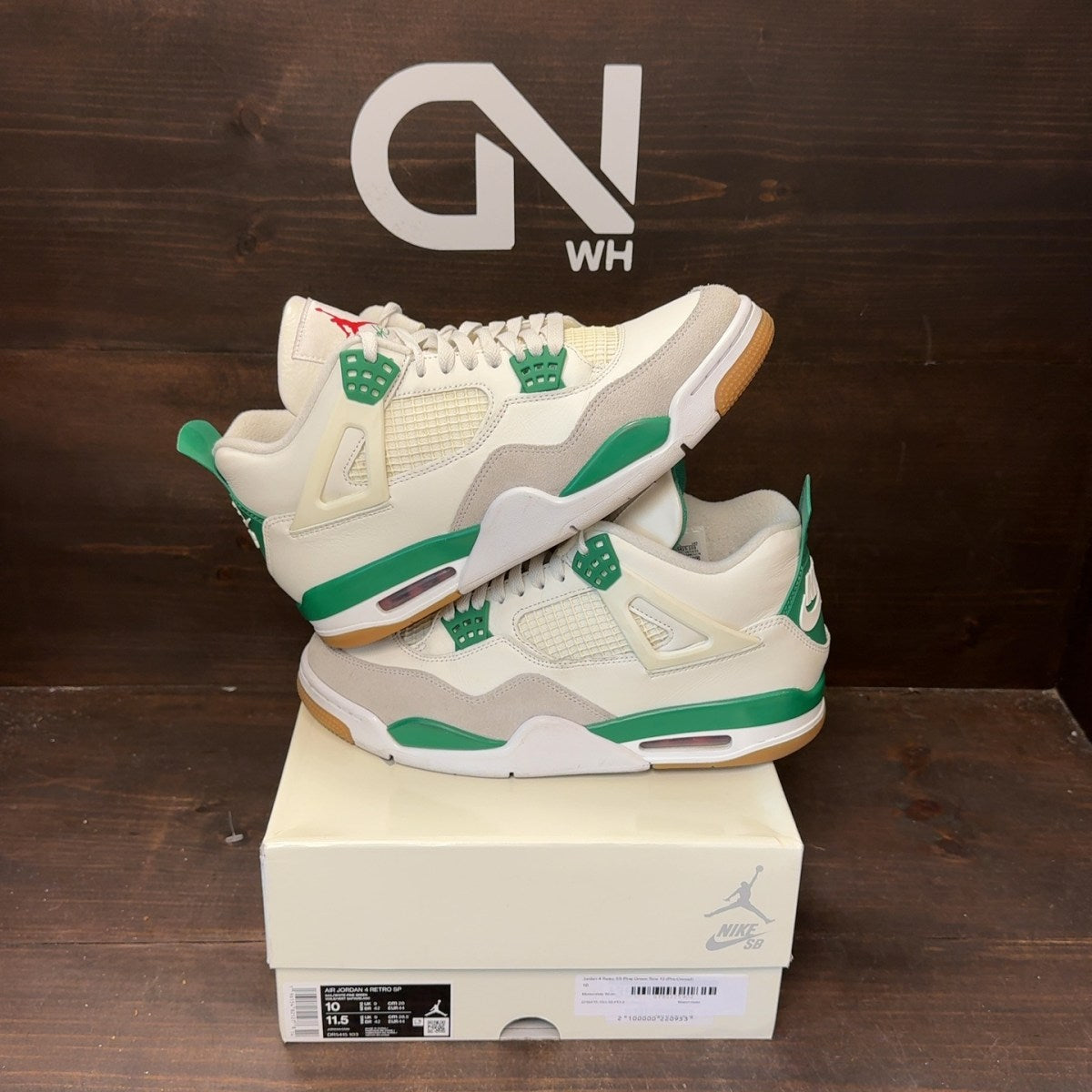 Jordan 4 Retro SB Pine Green - Image 1