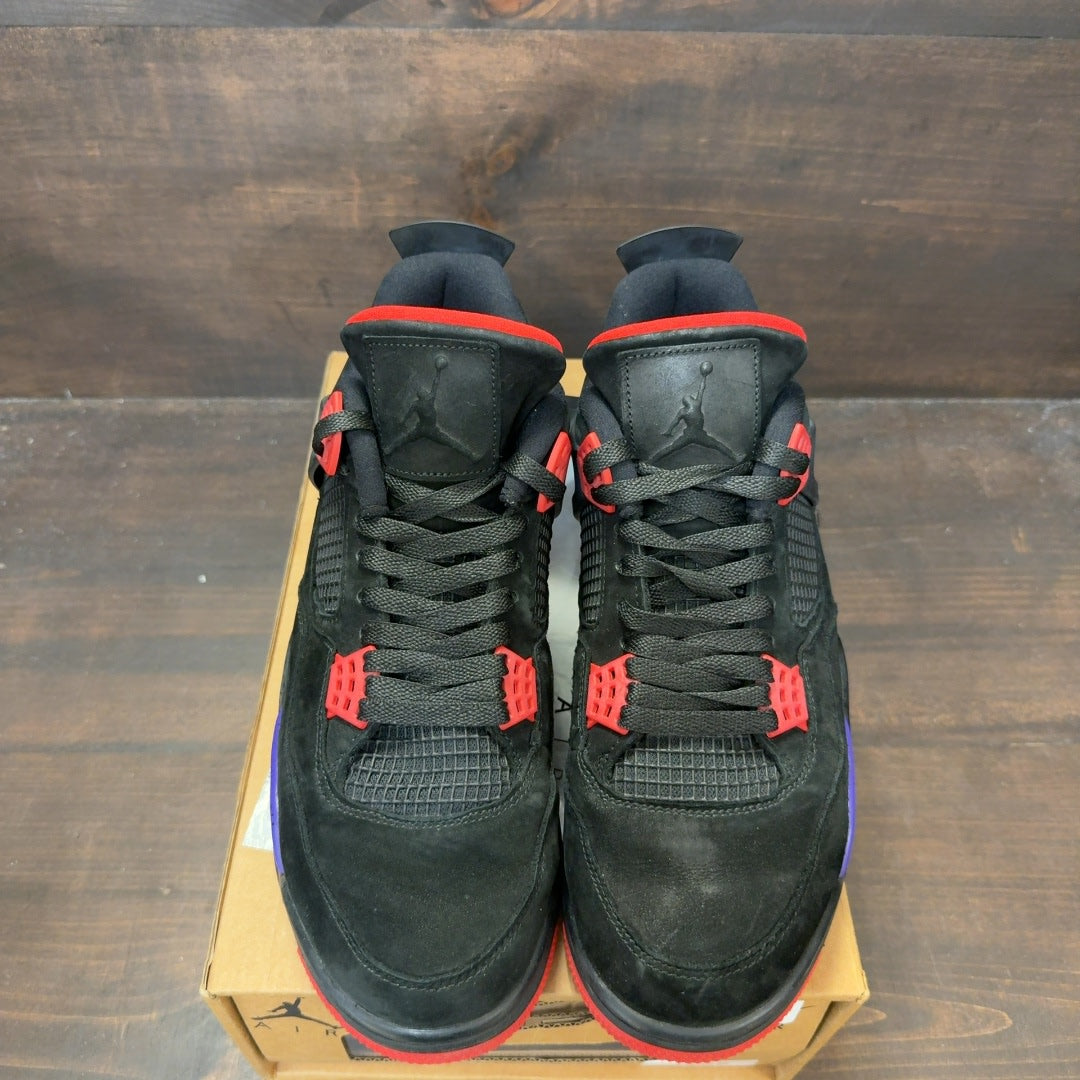 Jordan 4 Retro Raptors (2018) Size 11 (Pre-Owned) - Image 3