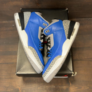 Jordan 3 Retro Varsity Royal Cement - Image 2