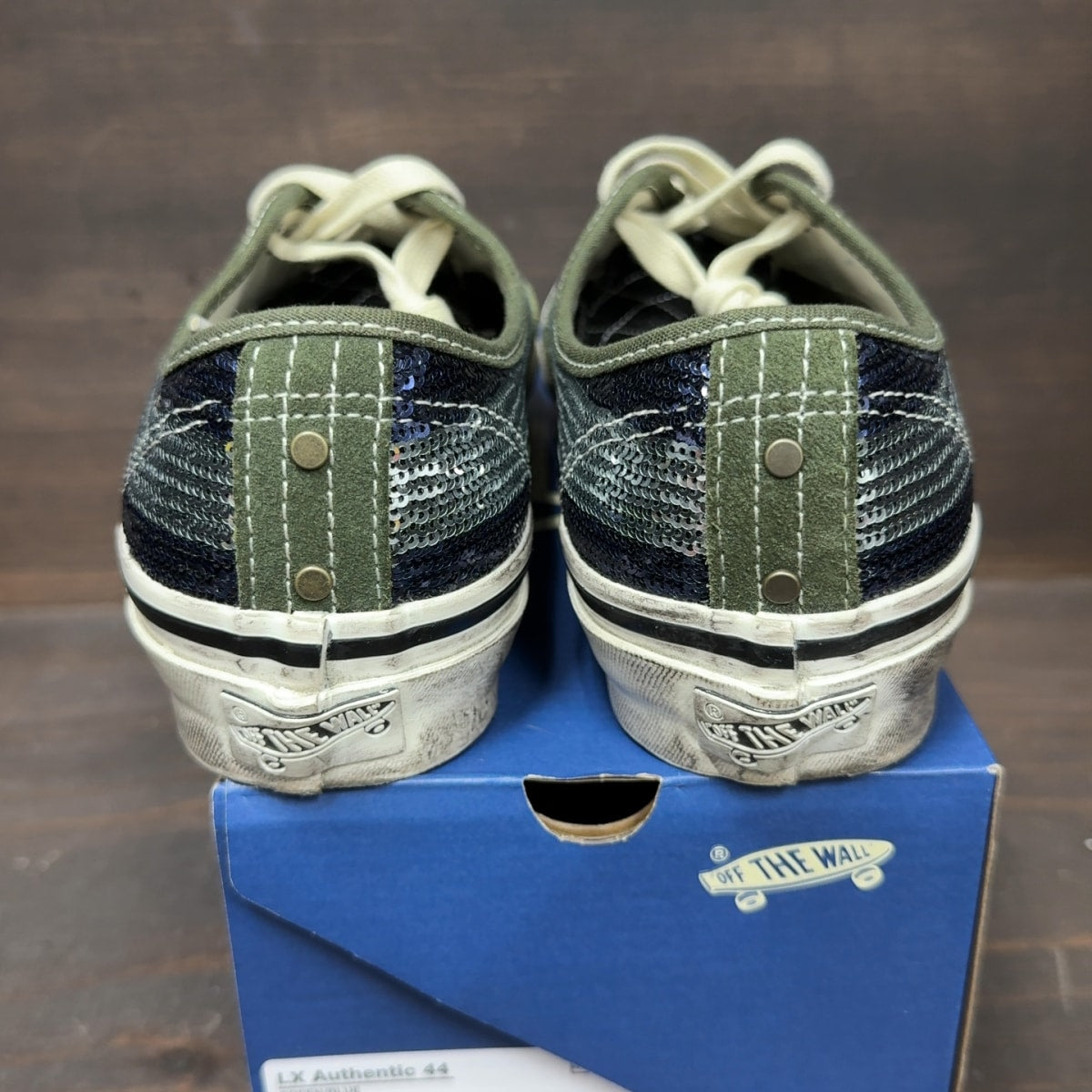 Vans Premium Authentic La Habana Green Blue - Image 5