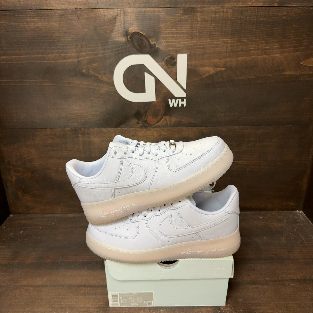 Nike Air Force 1 Low Drake NOCTA Certified Lover Boy Palest Purple Size 9 (Pre-Owned)