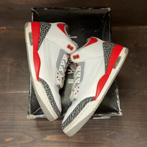Jordan 3 Retro Fire Red (2022) Size 10 (Pre-Owned) - back
