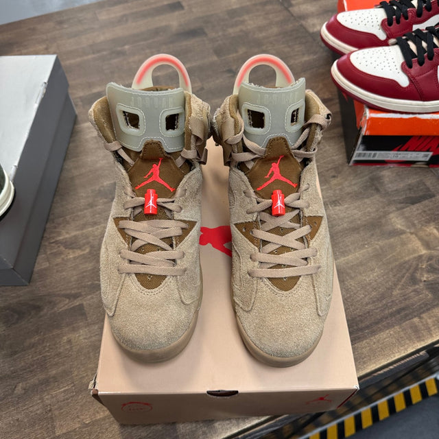 Jordan 6 Retro Travis Scott British Khaki - Image 2