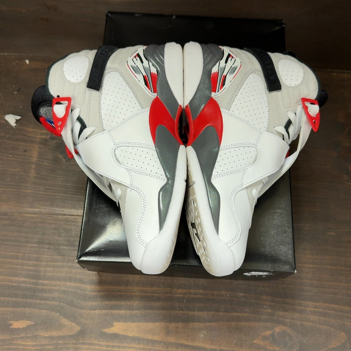 Jordan 8 Retro White True Red (2025) - Image 4